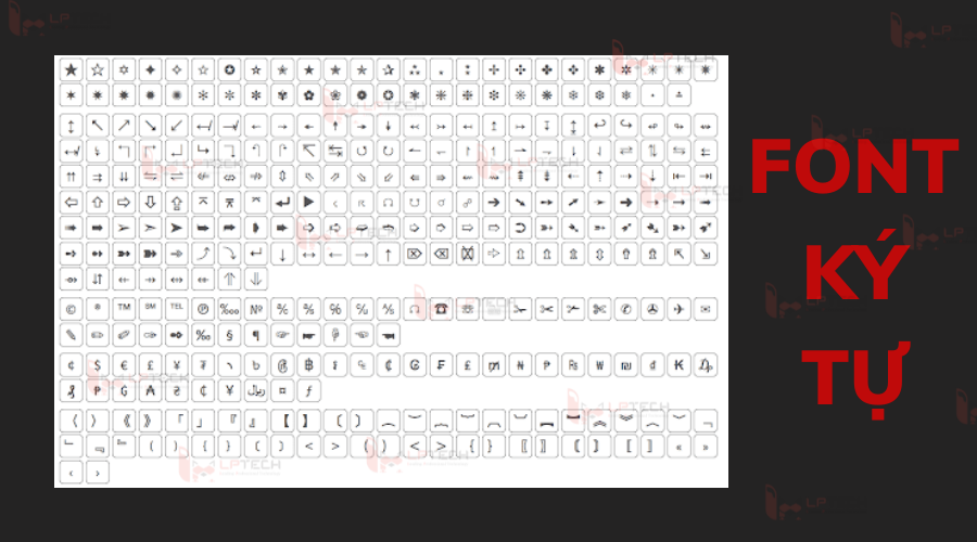 Các font chữ đẹp thường dùng trong thiết kế website