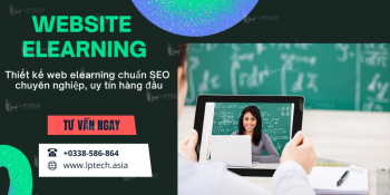 Thiết kế web elearning chuẩn SEO chuyên nghiệp, uy tín hàng đầu