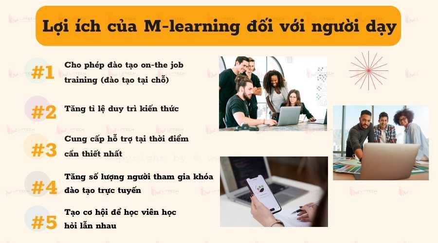 Lợi ích của M-learning khi ứng dụng trong kinh doanh