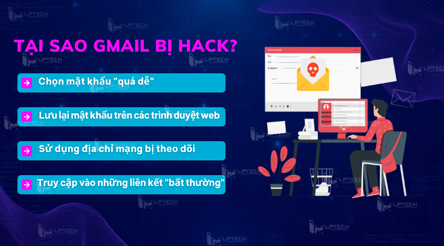 Tại sao Gmail bị hack?