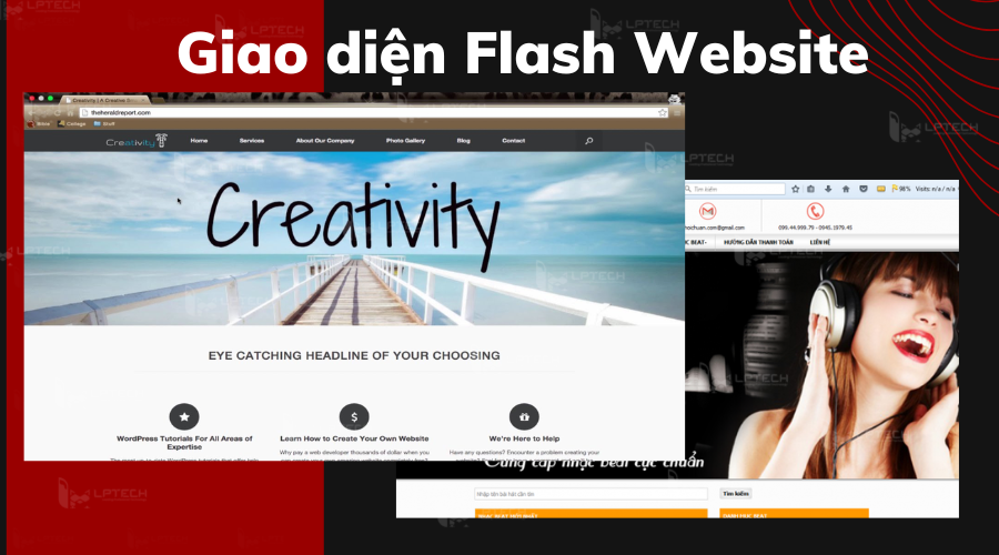 Ứng dụng thực tiễn của Flash Website