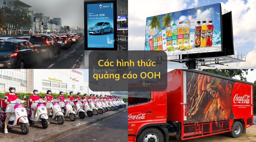 Các hình thức OOH advertising phổ biến