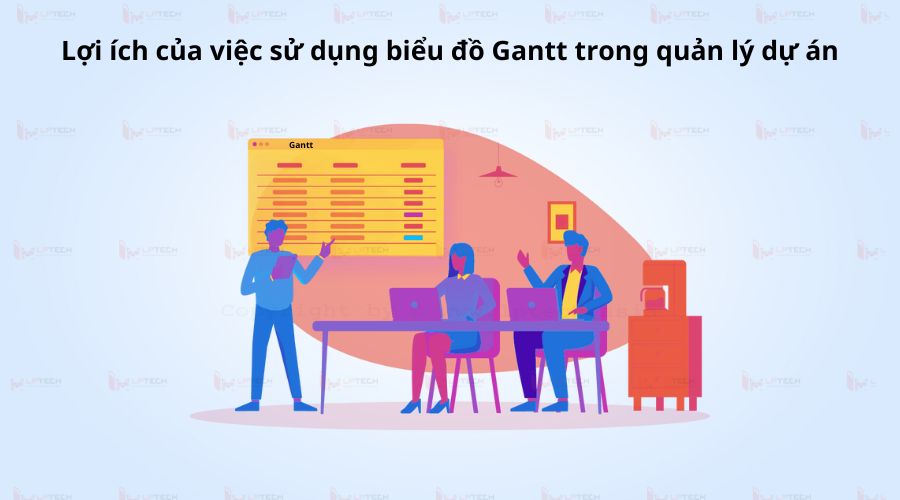 Lợi ích của việc sử dụng biểu đồ Gantt trong quản lý dự án
