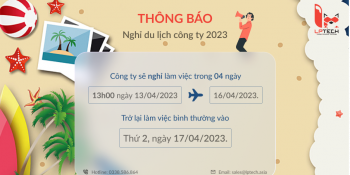 Thông báo du lịch công ty 2023