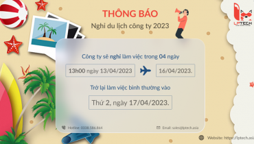 Thông báo du lịch công ty 2023