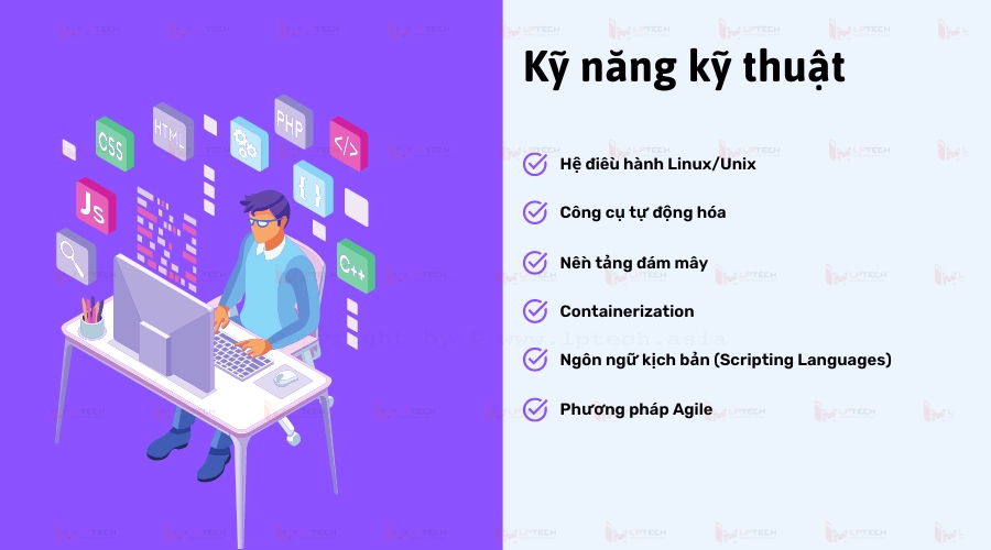 Kỹ năng kỹ thuật của kỹ sư DevOps