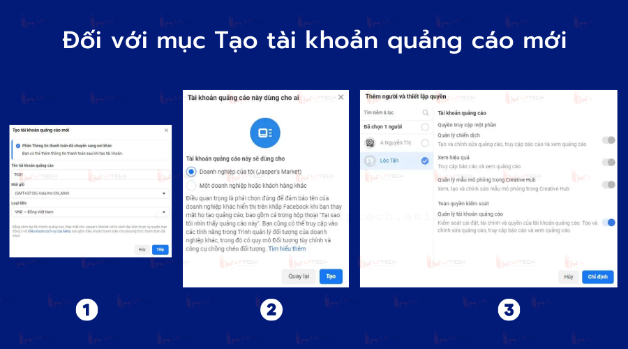 Cách liên kết tài khoản quảng cáo với Meta Business Suite