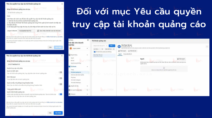 Cách liên kết tài khoản quảng cáo với Meta Business Suite