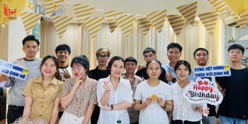 Happy day: Chúc mừng sinh nhật nhân viên tháng 6