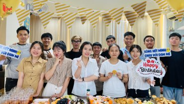 Happy day: Chúc mừng sinh nhật nhân viên tháng 6