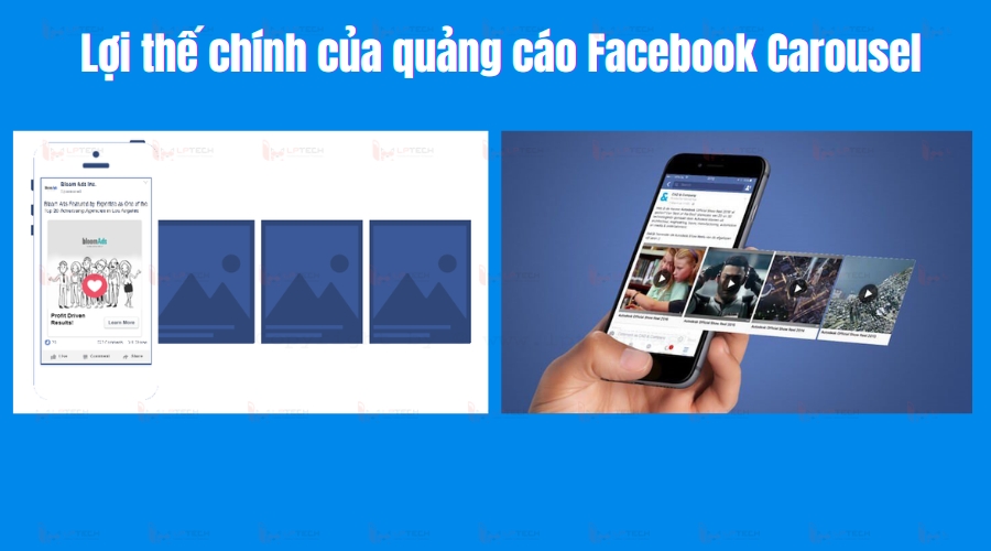 Lợi thế chính của quảng cáo Facebook Carousel