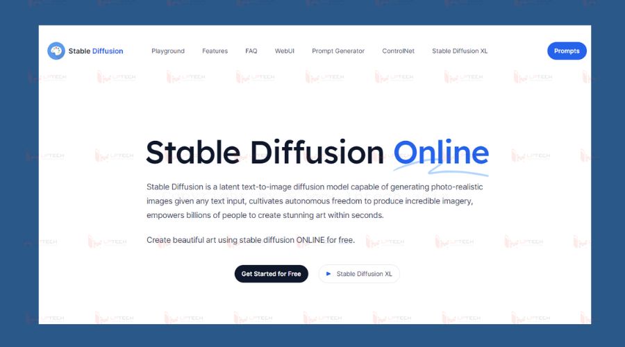 Cách sử dụng Stable Diffusion AI để tạo hình ảnh online Trên Website Stable Diffusion