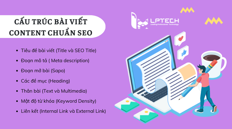 Cấu trúc bài viết Content chuẩn SEO