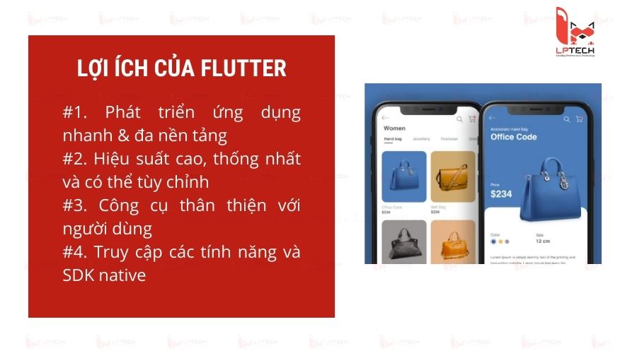 Lợi ích của Flutter trong phát triển ứng dụng