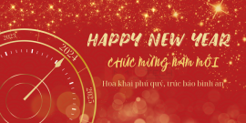 Thông báo lịch nghỉ Tết dương lịch 2024