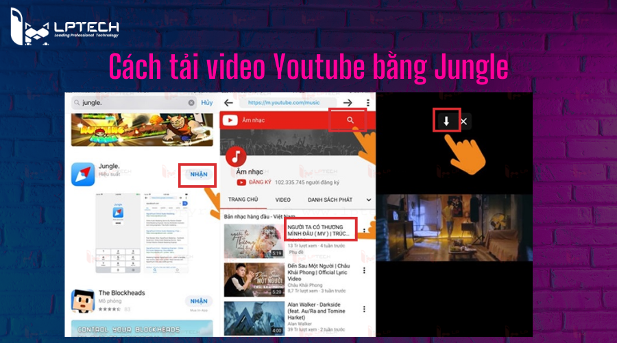 Cách tải video Youtube bằng Jungle