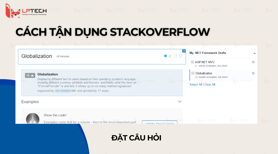 Tác dụng đặt câu hỏi của Stackoverflow