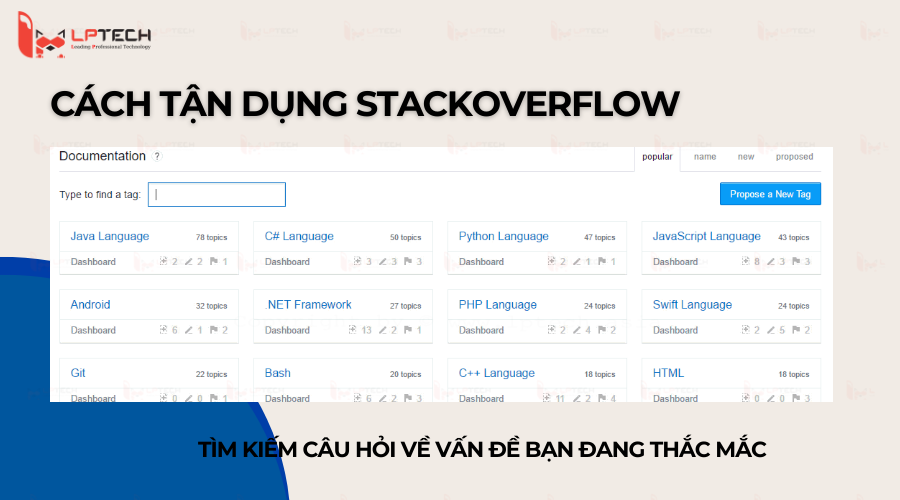 Tác dụng tìm kiếm câu hỏi của Stackoverflow
