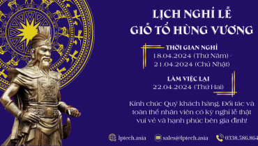 Thông báo lịch nghỉ lễ Giỗ tổ Hùng Vương 2024