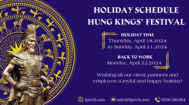 Holiday Announcement: Ancestral Anniversary festival of the Hung Kings 2024