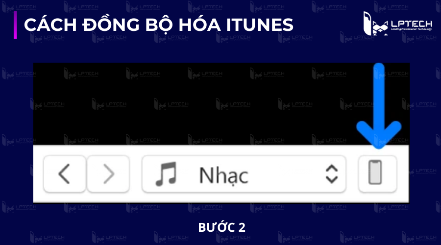 Bước 2 (Đồng bộ hóa iTunes)