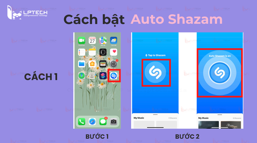 Cách bật Auto Shazam (2)