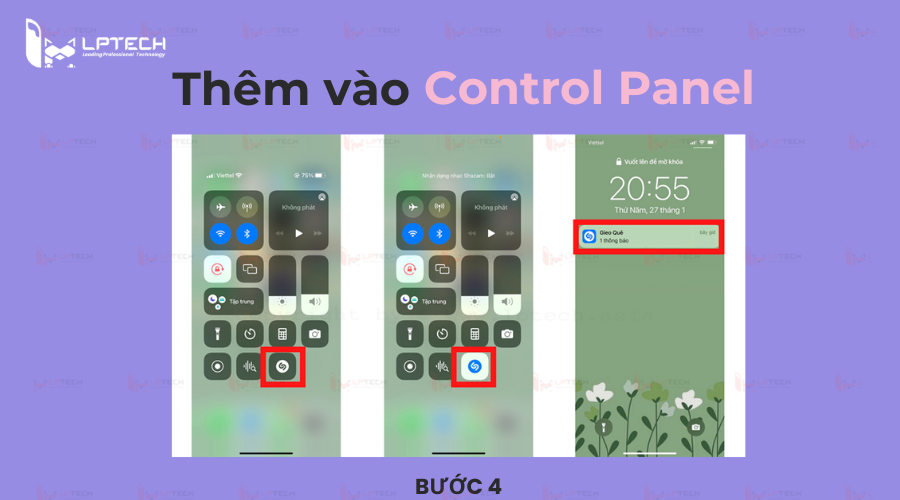 Cách thêm Shazam vào Control Panel (2)