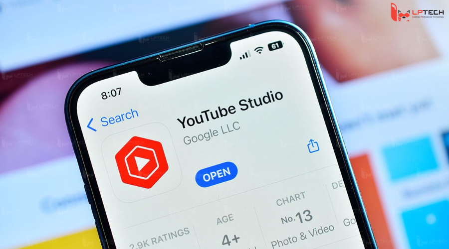 Youtube Studio trên điện thoại