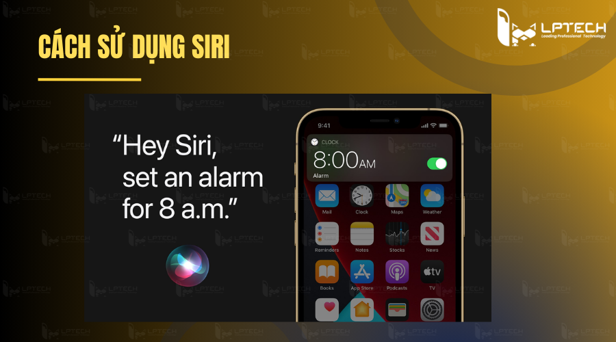 Cách sử dụng Siri