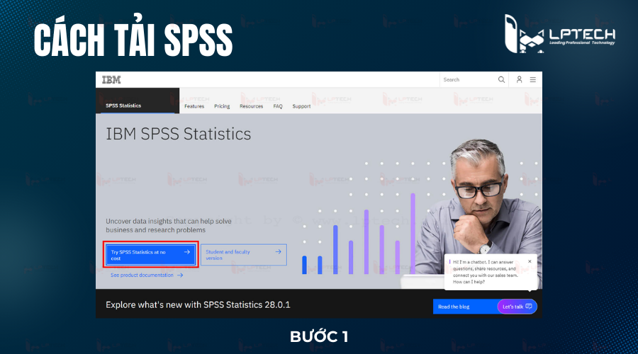 Cách tải SPSS (Bước 1)