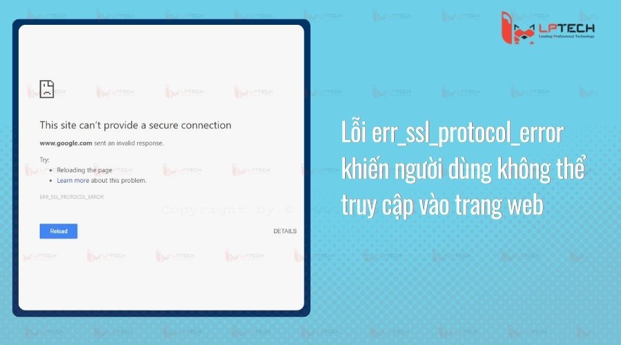 Lỗi giao thức ssl gây cản trở quá trình duyệt web