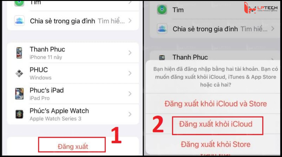 Đăng xuất iCloud trên Iphone, Ipad - Vào Cài đặt