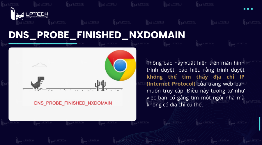 Lỗi DNS_PROBE_FINISHED_NXDOMAIN là gì?