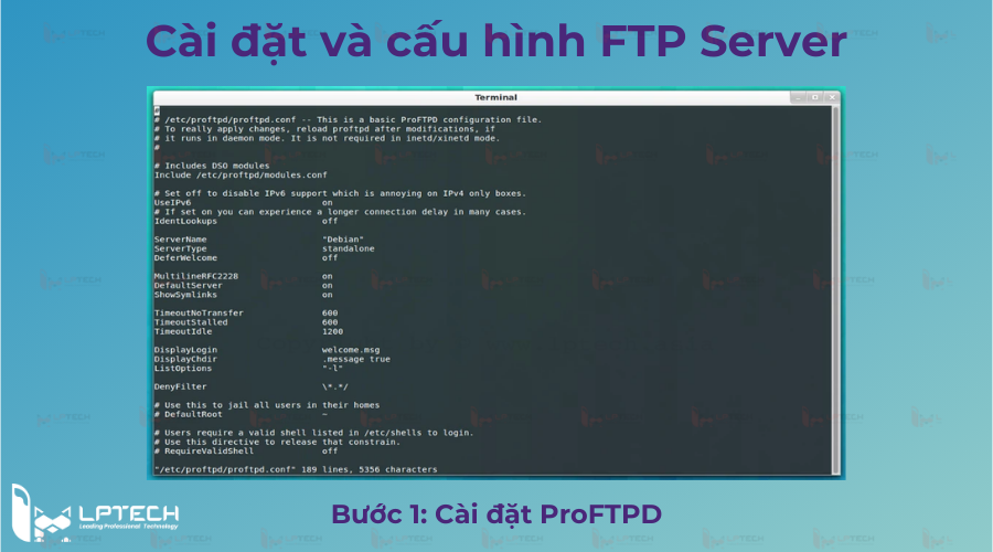 Cài đặt ProFTPD