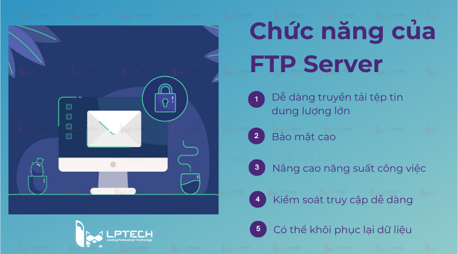 Chức năng của FTP Server