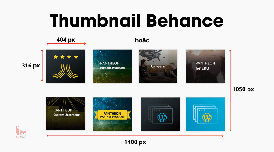 Thumbnail cho portfolio Behance