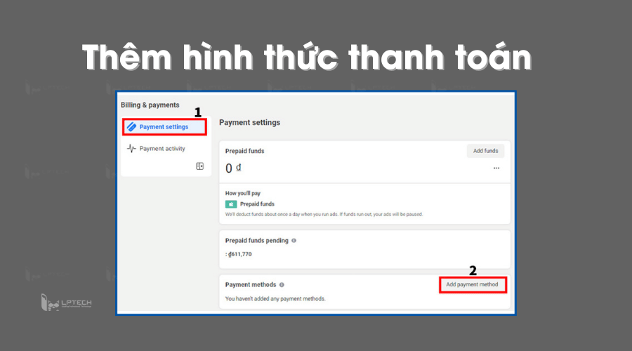 Thêm hình thức thanh toán