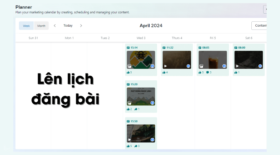 Tận dụng tính năng lên lịch bài đăng trên Fanpage