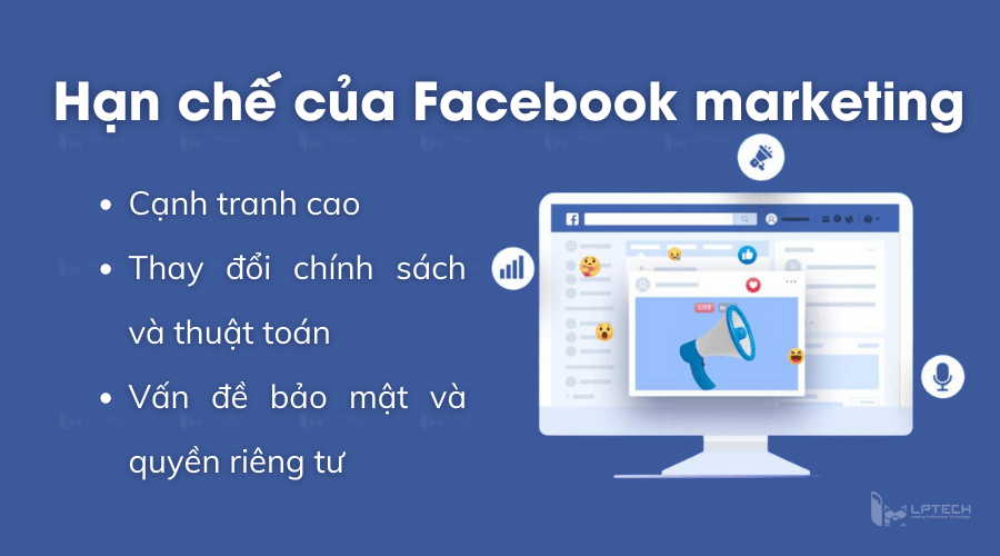 Hạn chế của Facebook marketing