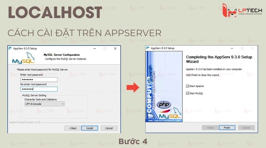 Cách cài đặt Localhost trên Appserver - Bước 4