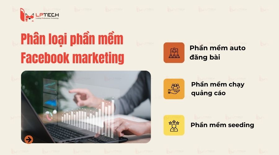 Phân loại phần mềm marketing Facebook theo tính năng