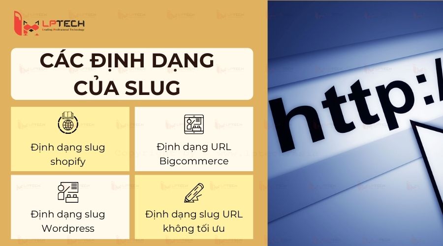 Các định dạng Slug phổ biến