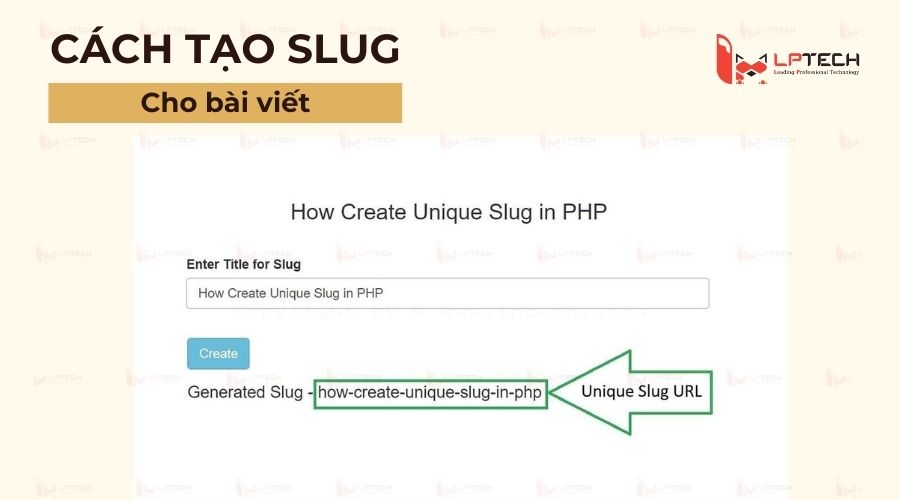 Cách tạo Slug cho bài viết