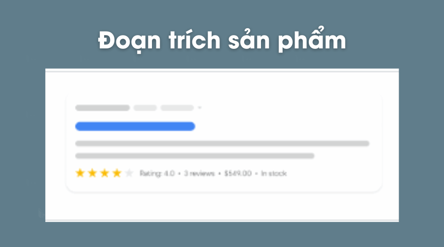 Đoạn trích về sản phẩm