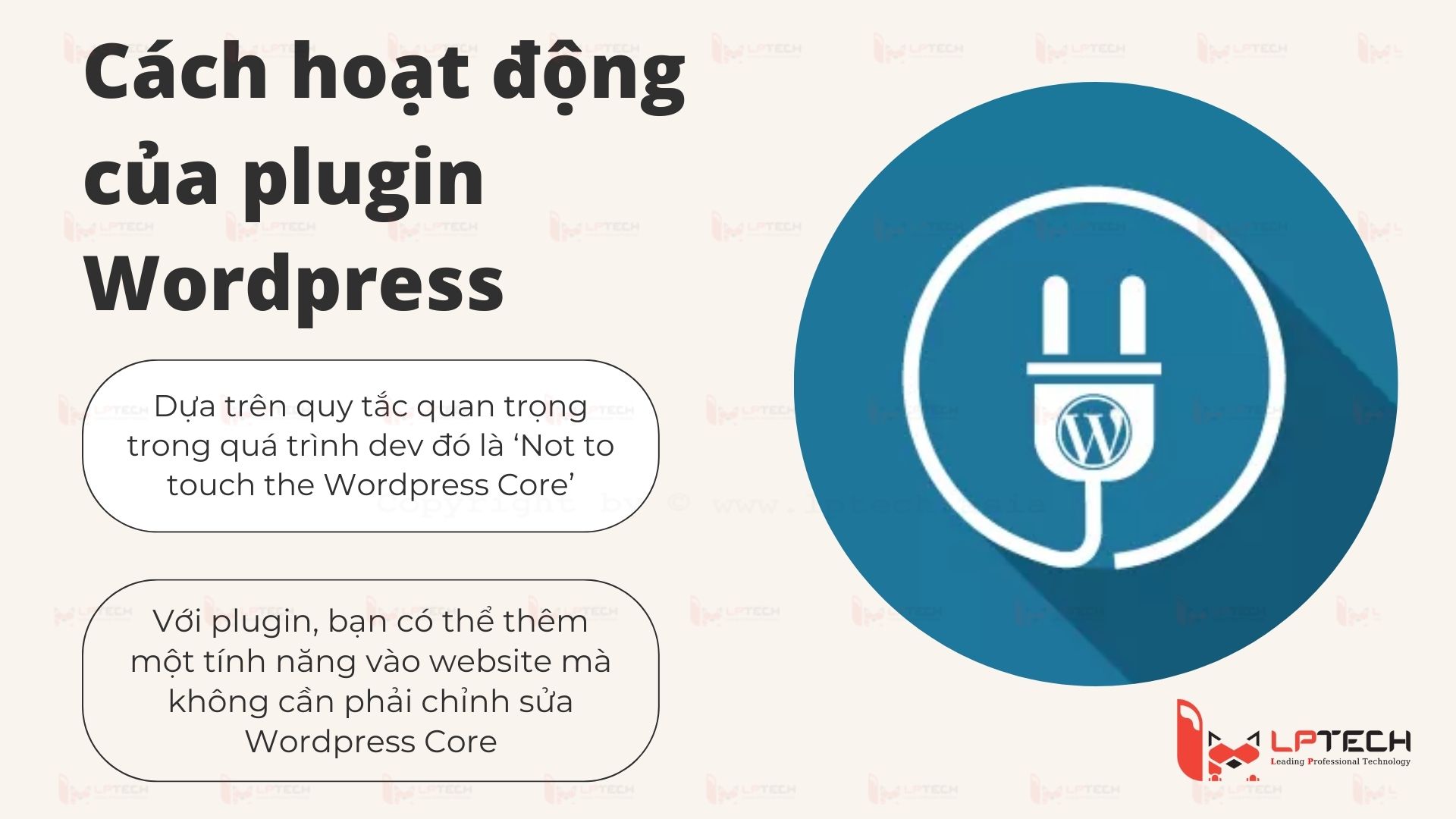 Cách hoạt động của plugin Wordpress