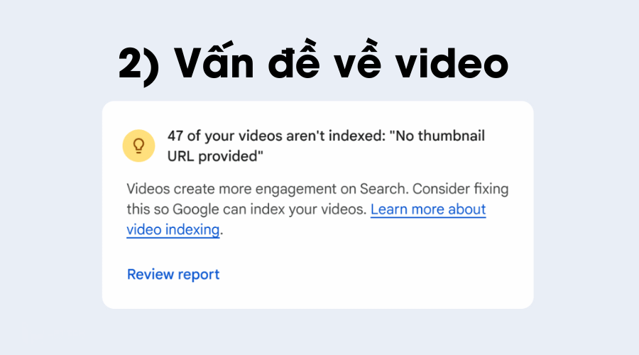 Vấn đề về video