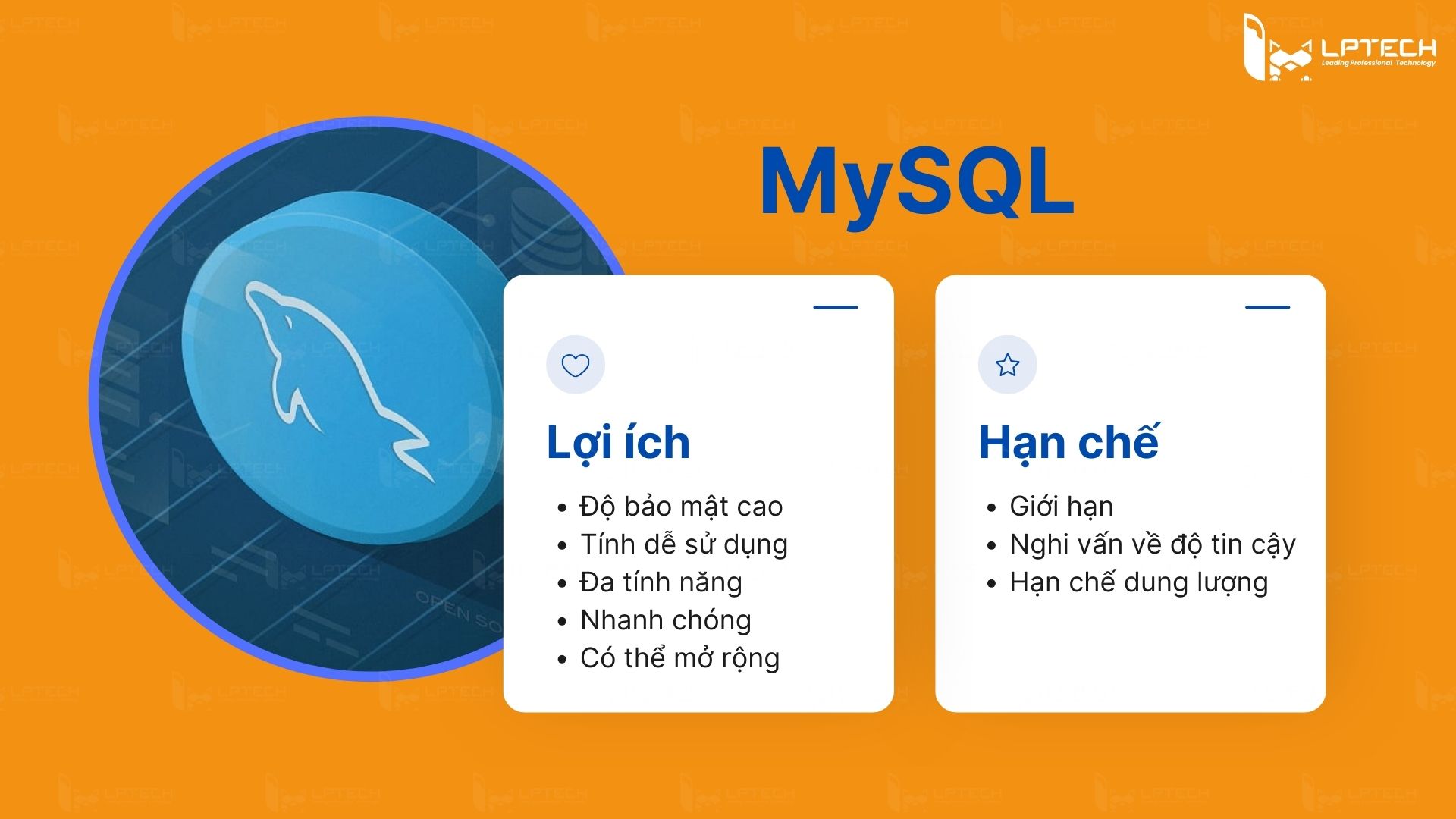 Lợi ích và hạn chế của MySQL