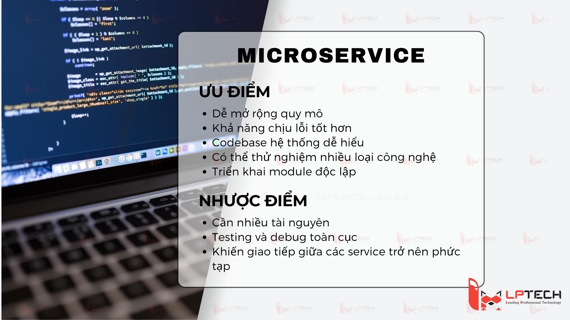 Ưu, nhược điểm của Microservice là gì?