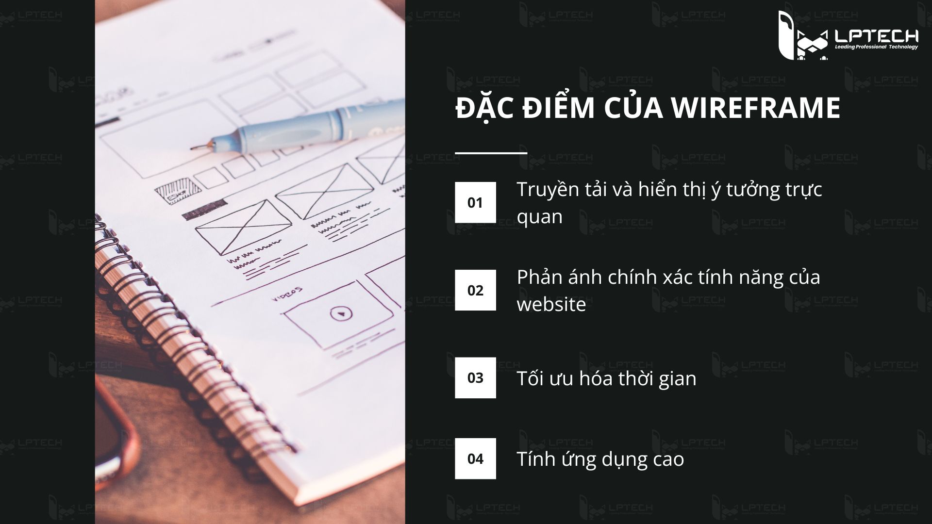 Đặc điểm của Wireframe