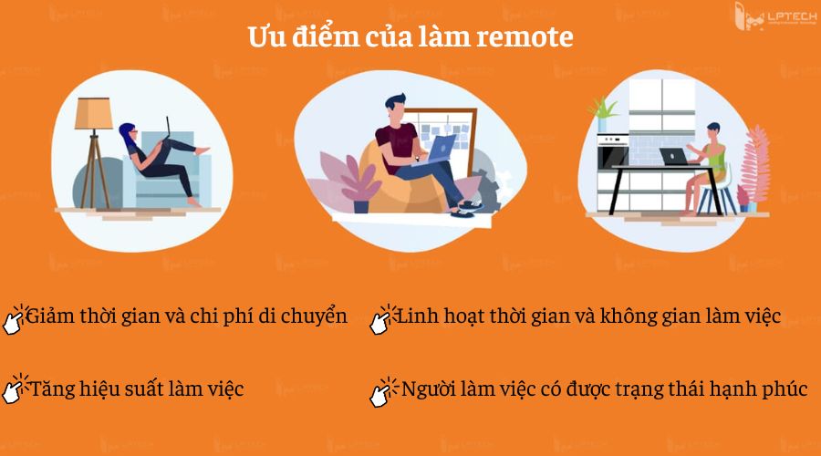 ưu điểm của làm remote